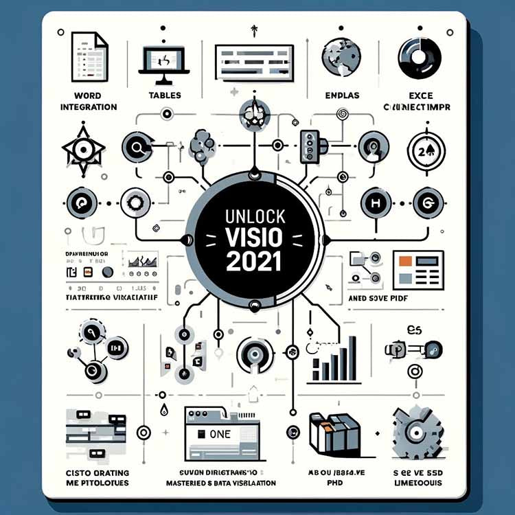 Visio 2021: Guide to Mastering Diagrams & Data Visualization