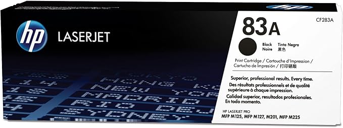 HP 83A Black Original LaserJet Toner Cartridge