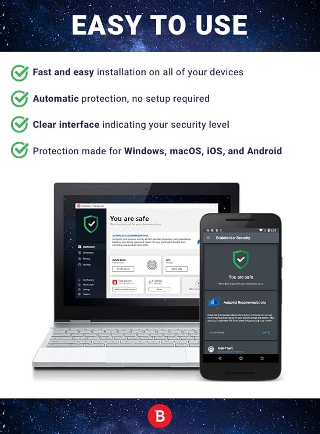 Bitdefender Family Pack - 15 Devices - 2 year Subscription, PC/Mac