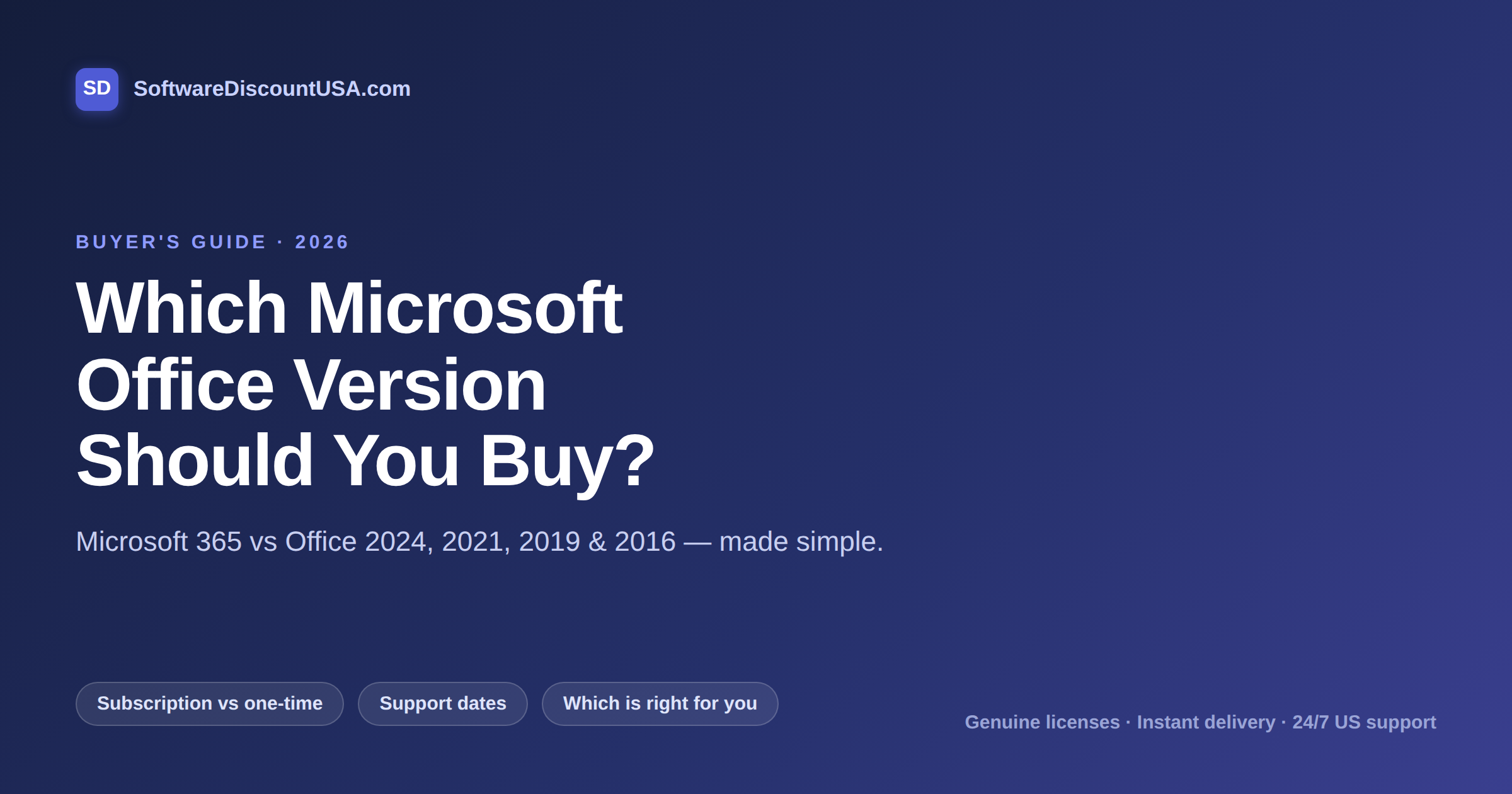 Which Version of Microsoft Office Should You Buy? (2026 Guide)