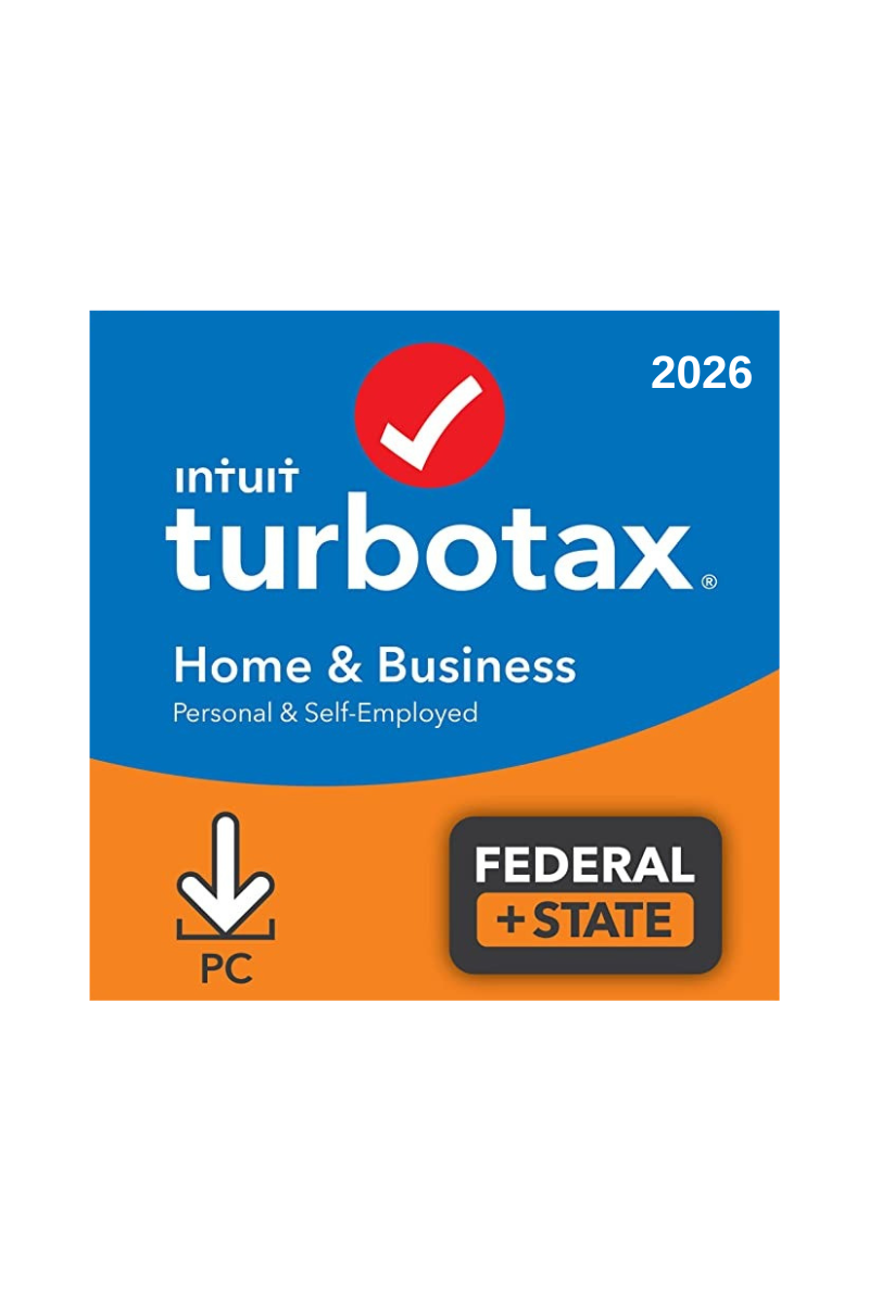 TurboTax Home and Business 2026 Download Tax Software - Federal + State Tax Return