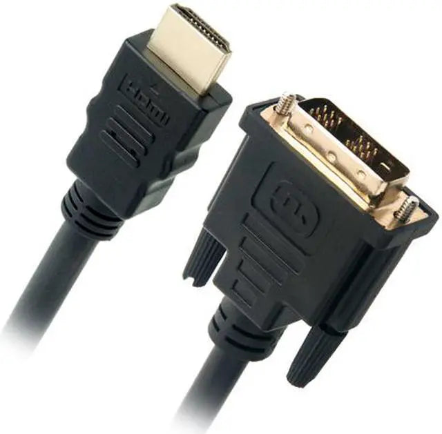 3ft HDMI to DVI adapter cable, black