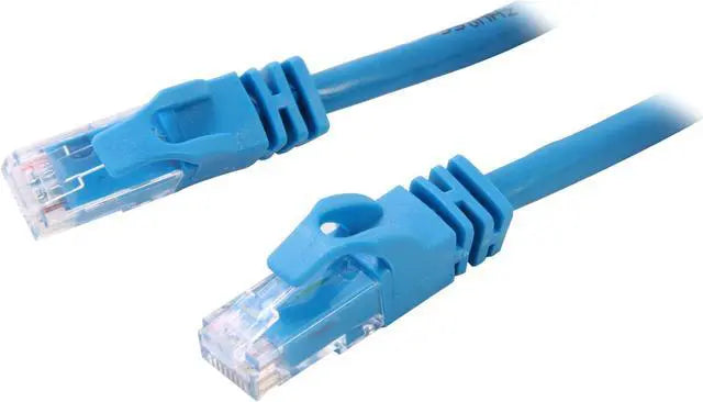 15ft blue Cat6 snagless ethernet patch cable