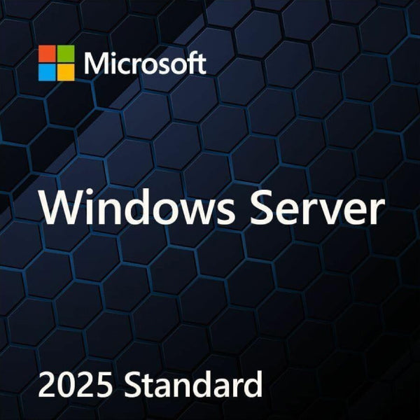 Microsoft Windows Server 2025 Standard 16-Core License - Business Starter Pack