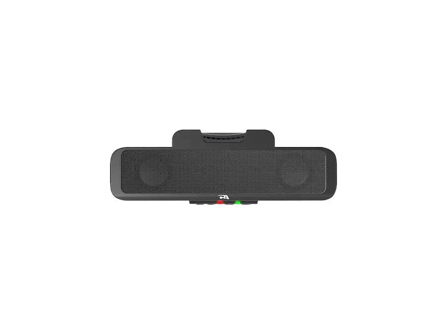 Cyber Acoustics USB-powered under-monitor soundbar speaker, black