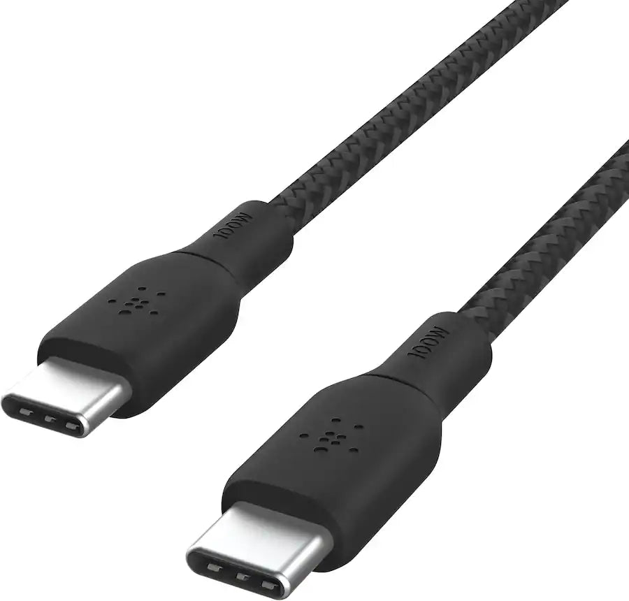 Belkin Boost Charge braided USB-C to USB-C cable, 100W
