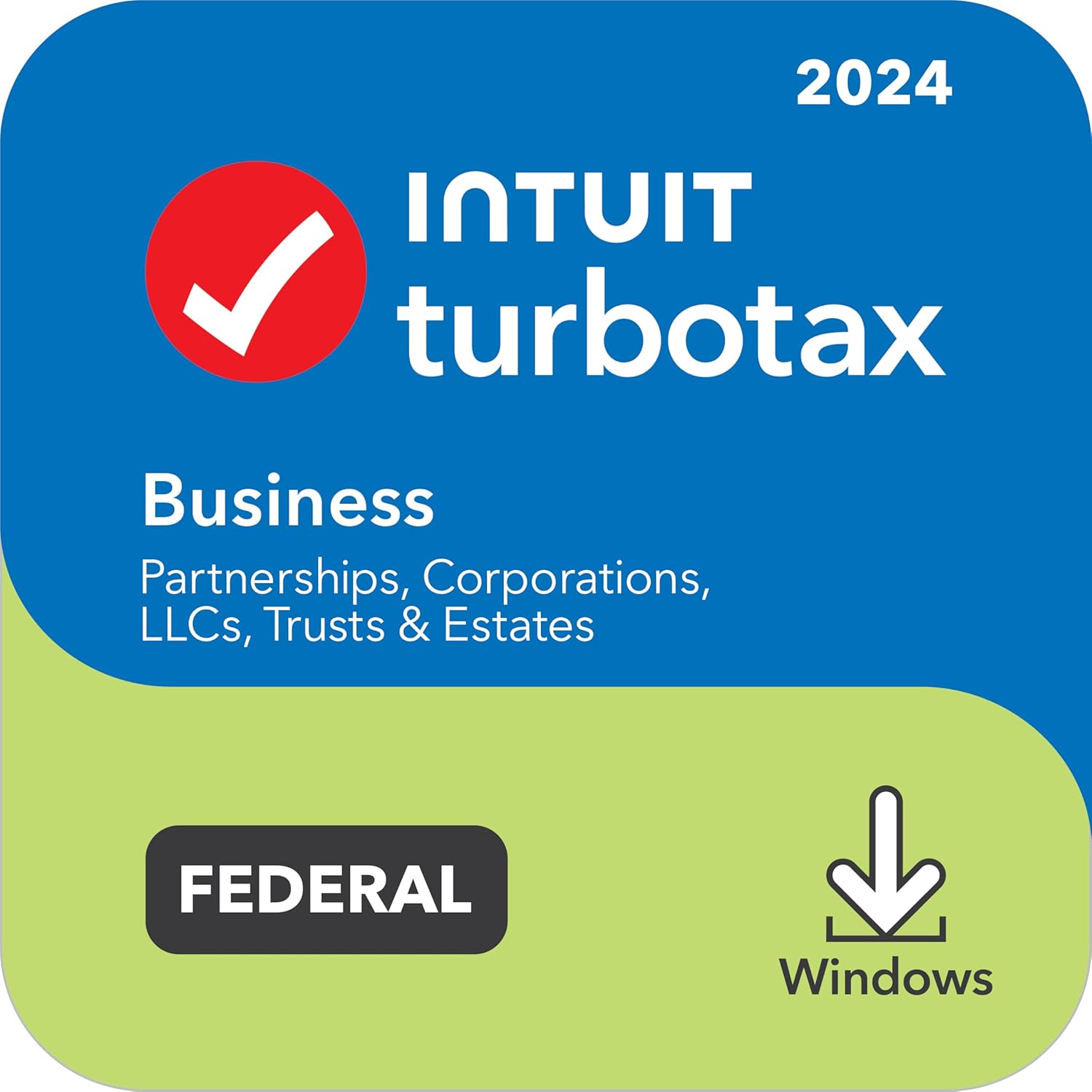 TurboTax Business 2024 Software, Federal Tax Return [PC Download]