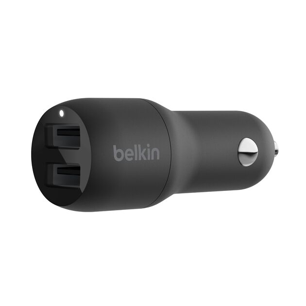Belkin 24W Boost Charge Dual USB-A Car Charger