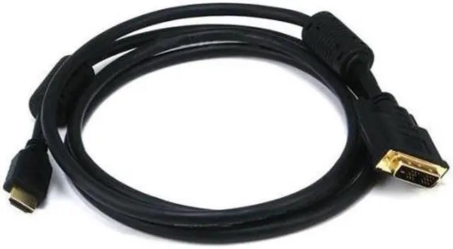 6ft HDMI to DVI adapter cable, black