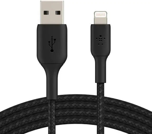 Belkin braided USB-C to Lightning charging cable