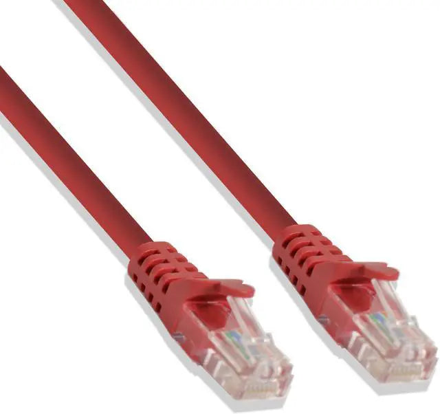 5ft red Cat6 snagless ethernet patch cable