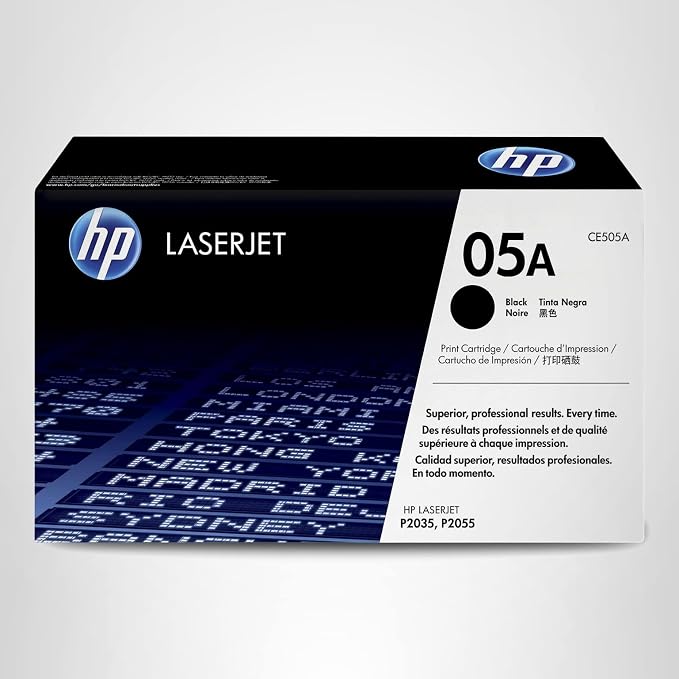 HP 05A Black Original LaserJet Toner Cartridge