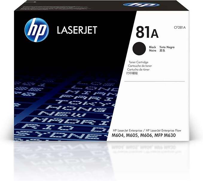 HP 81A Black Original LaserJet Toner Cartridge