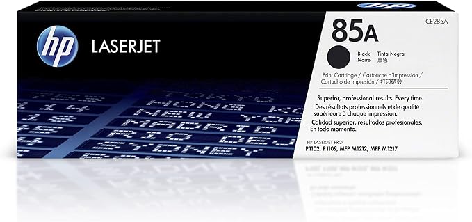 HP 85A Black Original LaserJet Toner Cartridge