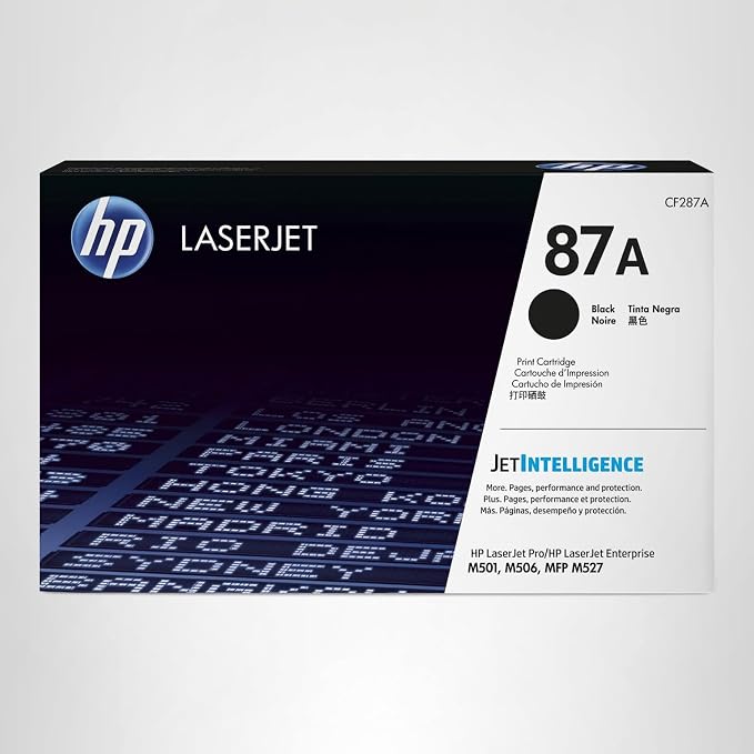 HP 87A Black Original LaserJet Toner Cartridge