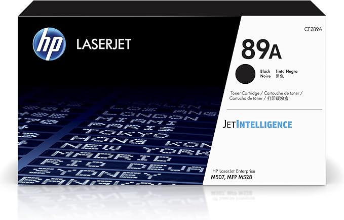 HP 89A Black Original LaserJet Toner Cartridge