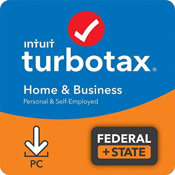 Turbotax Home & Business + State 2021 [PC/Mac Download] Intuit