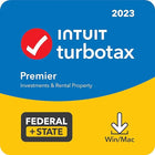 TurboTax Premier 2023 Download [Old Version] Tax Software, Federal & State Tax Return [PC/Mac Download]