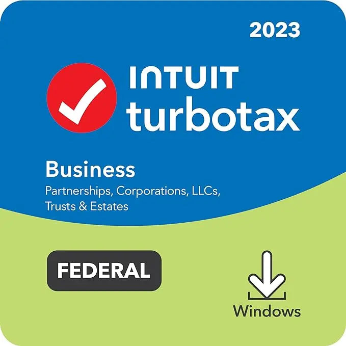 TurboTax Business 2023 Software [Old Version], Federal Tax Return [PC Download]