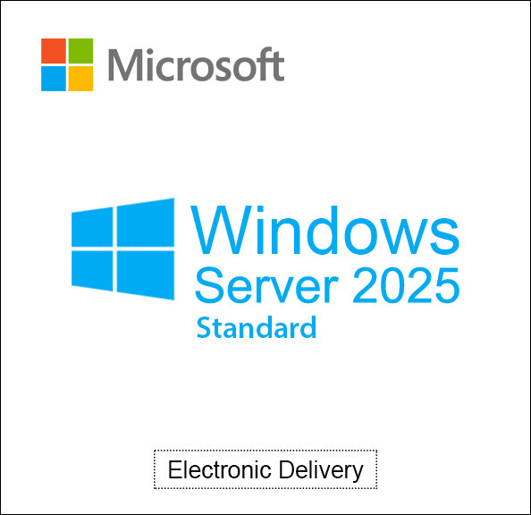 Microsoft Windows Server 2025 Standard 16 Core License