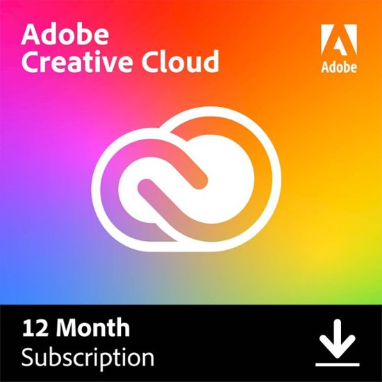 Adobe Creative Cloud (1-Year Subscription) - Mac OS, Windows [Digital Download]