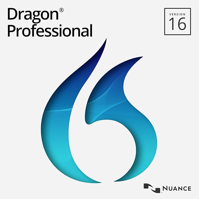 Nuance Dragon Professional 16.0 Speech Dictation and Voice Recognition Software