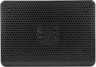 16in Laptop Cooling Pad with Single Fan | Black USB Chill Mat
