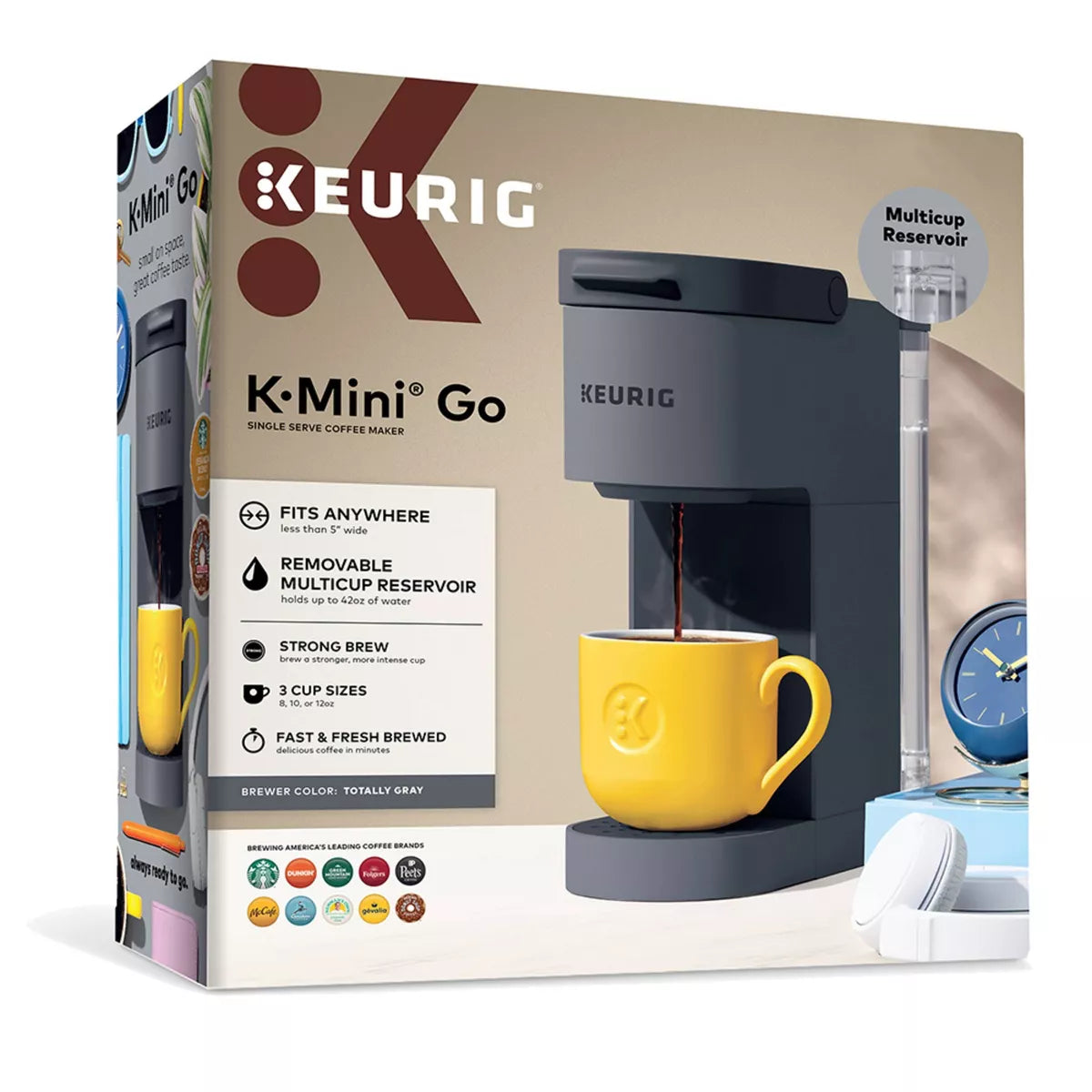 Keurig K-Mini Go - Single-Serve Coffee Maker