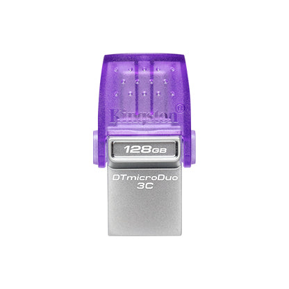 Kingston DataTraveler 128GB USB-A and USB-C dual connector flash drive