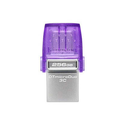 Kingston DataTraveler MicroDuo 3C 256GB dual USB-A and USB-C flash drive