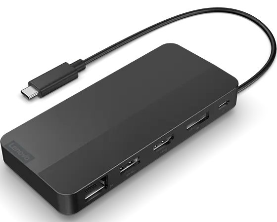 Lenovo USB-C Dual Display Travel Dock without adapter