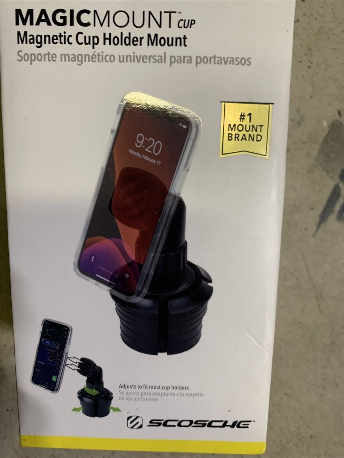 Universal Cup Mount phone and tablet holder