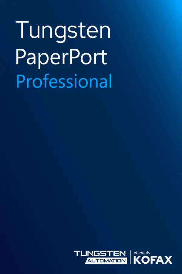 Tungsten PaperPort Professional