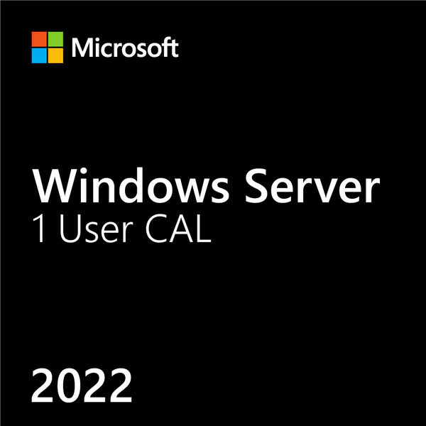 Microsoft Windows Server 2022 - CAL de 1 usuario