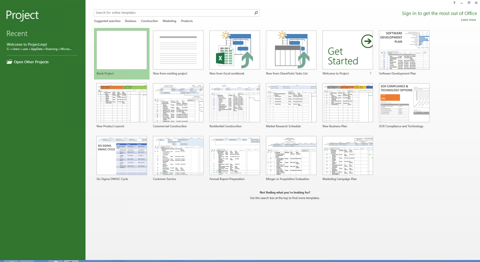 Microsoft Project 2013 Professional